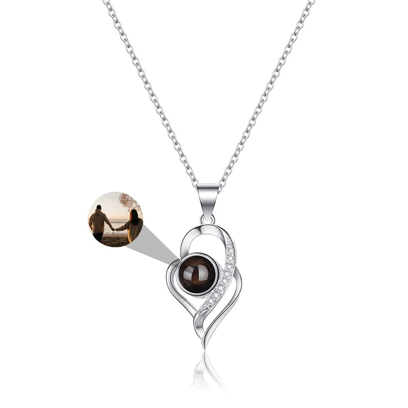 Custom Photo Projection Necklace – Your Picture Hidden Inside