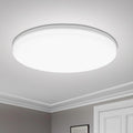 Round LED Ceiling Light – Slim Flush Mount (18–48W)
