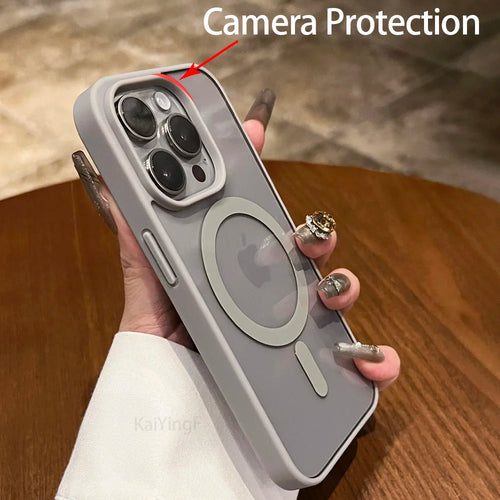 Clear MagSafe Case for iPhone 11–17