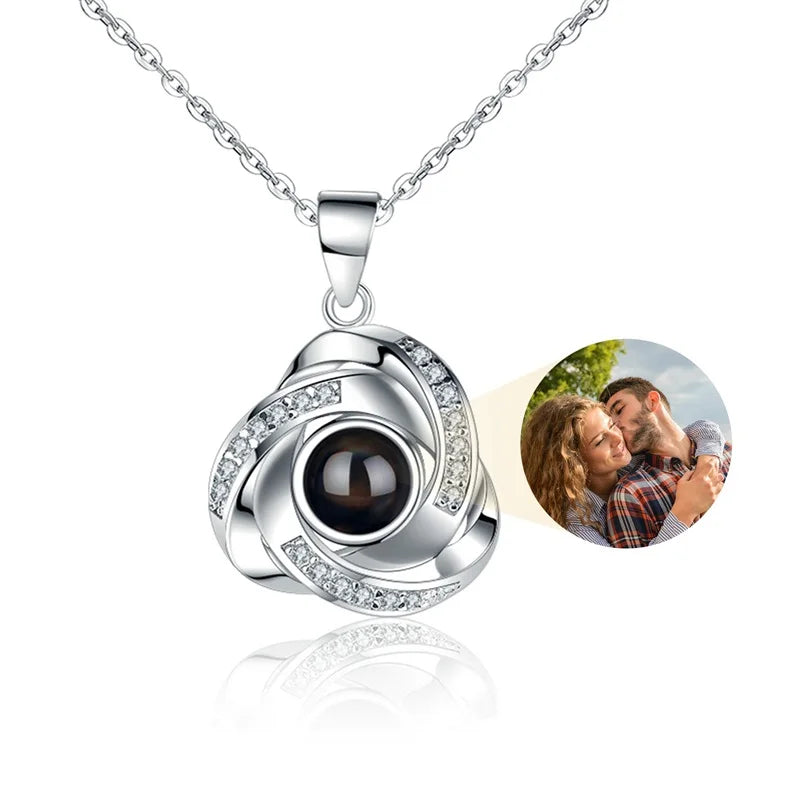 Custom Photo Projection Necklace – Your Picture Hidden Inside