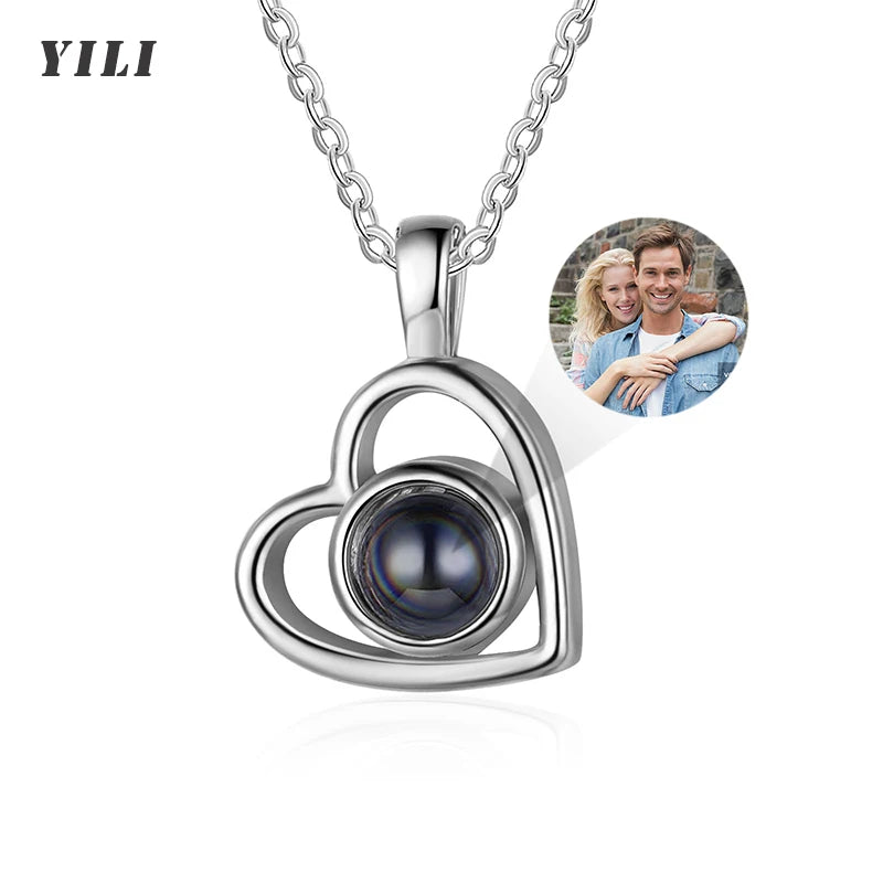 Custom Photo Projection Necklace – Your Picture Hidden Inside