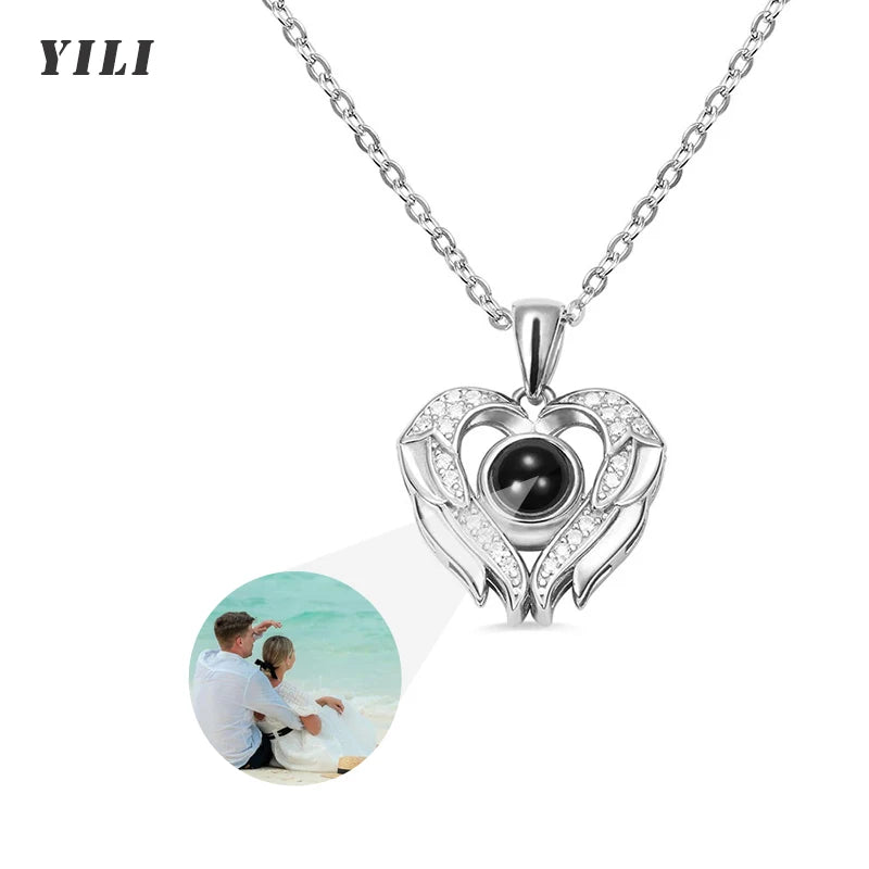 Custom Photo Projection Necklace – Your Picture Hidden Inside