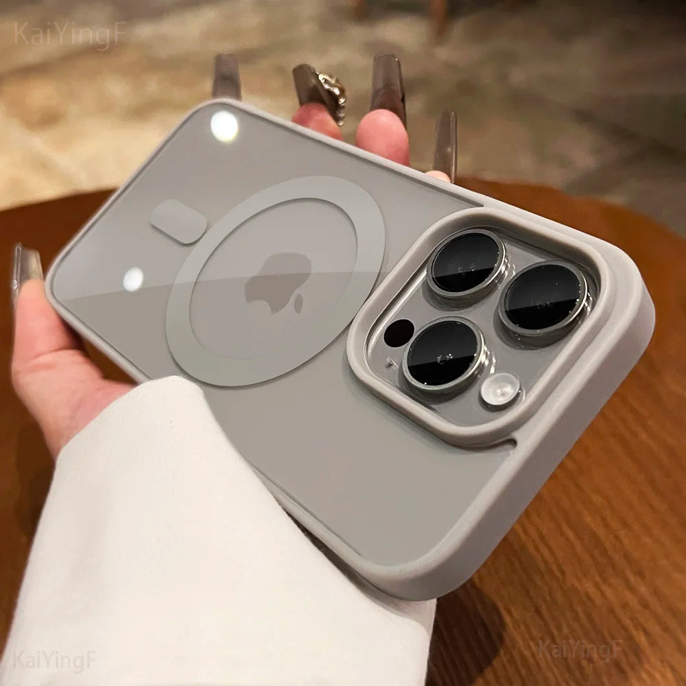 Clear MagSafe Case for iPhone 11–17