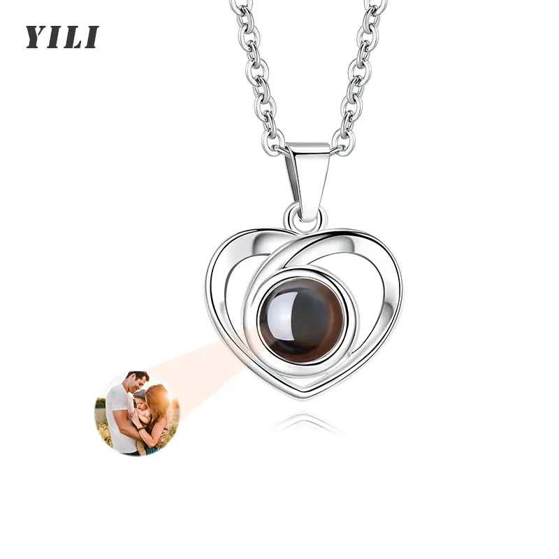 Custom Photo Projection Necklace – Your Picture Hidden Inside