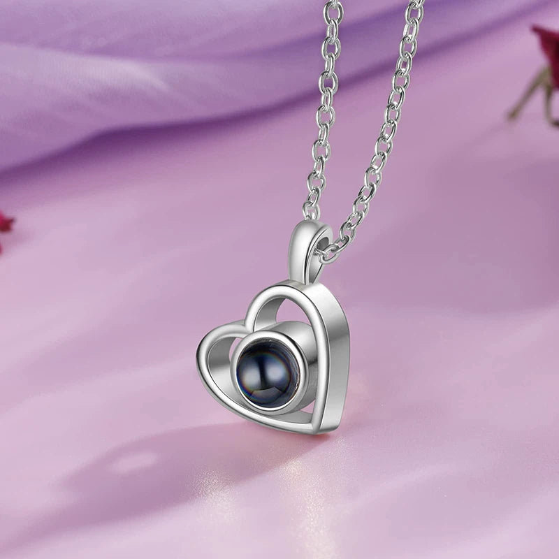 Custom Photo Projection Necklace – Your Picture Hidden Inside