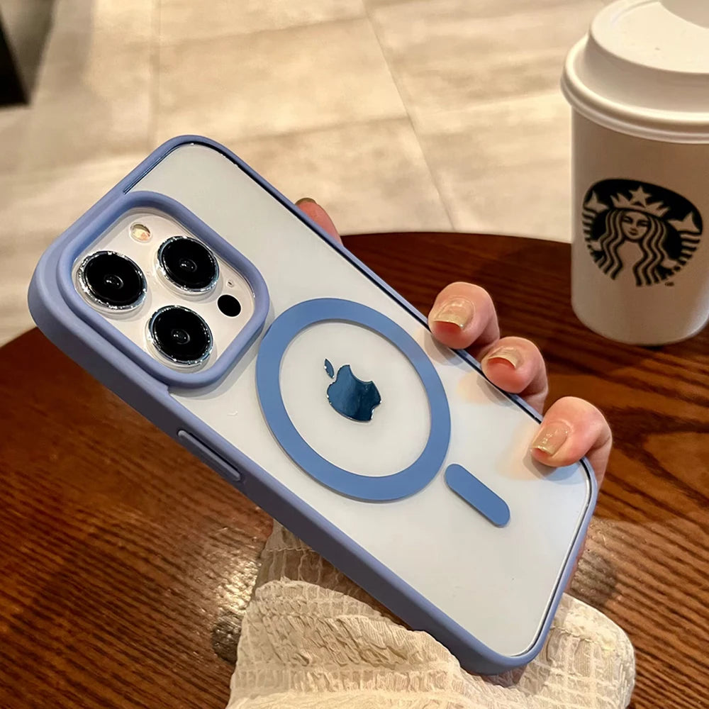 Clear MagSafe Case for iPhone 11–17