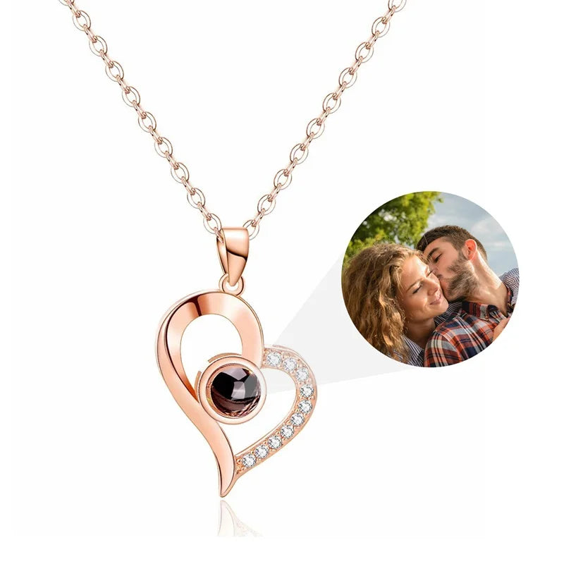 Custom Photo Projection Necklace – Your Picture Hidden Inside