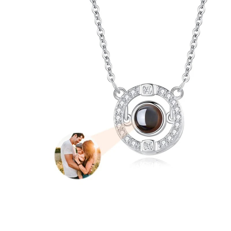 Custom Photo Projection Necklace – Your Picture Hidden Inside