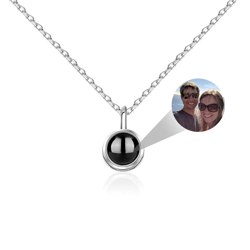 Custom Photo Projection Necklace – Your Picture Hidden Inside