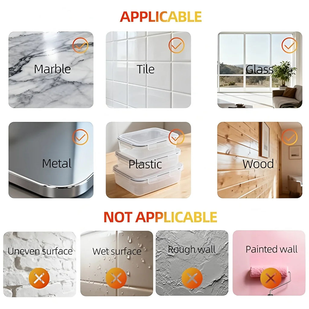 Nano Double-Sided Tape – Heavy Duty, Reusable & Traceless