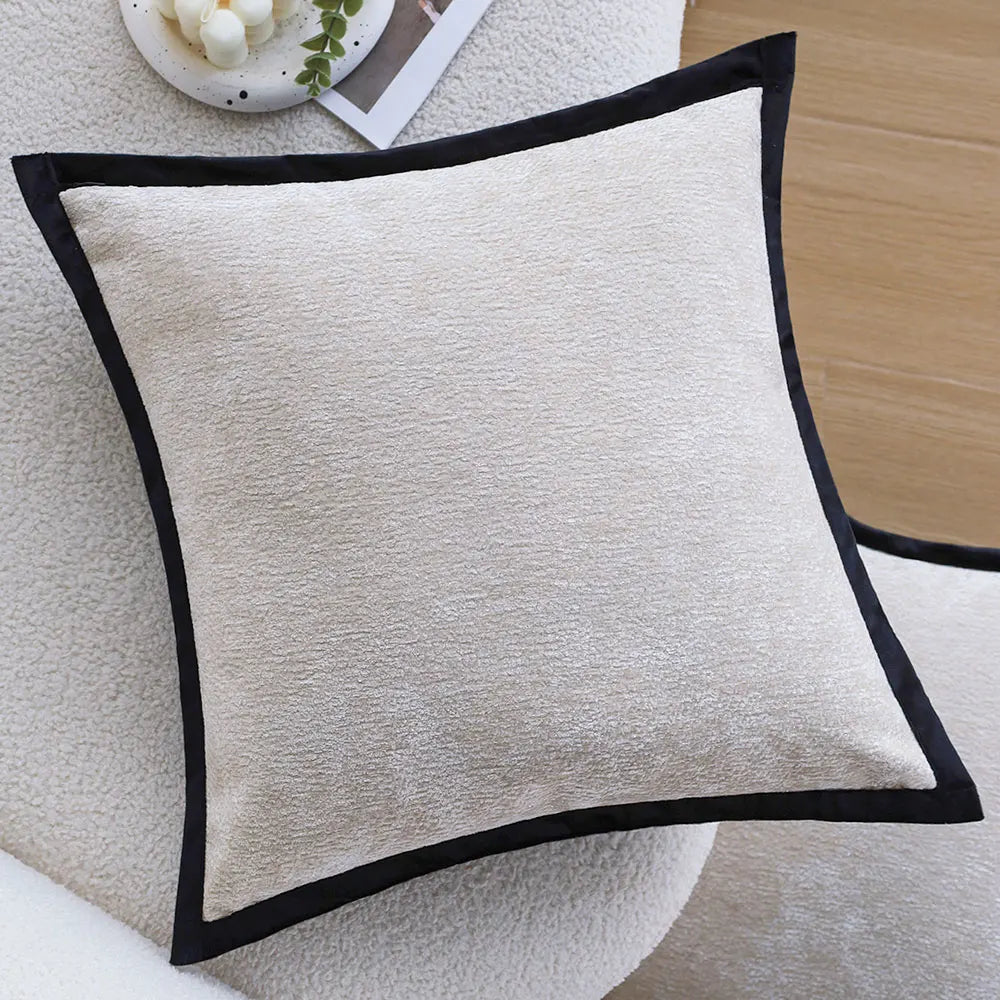 Cushion Cover 45x45 Ultra Soft Throw Pillow Cover Chenille Decorative Pillows for Sofa Living Room Cojines Decorativos Para Sofá