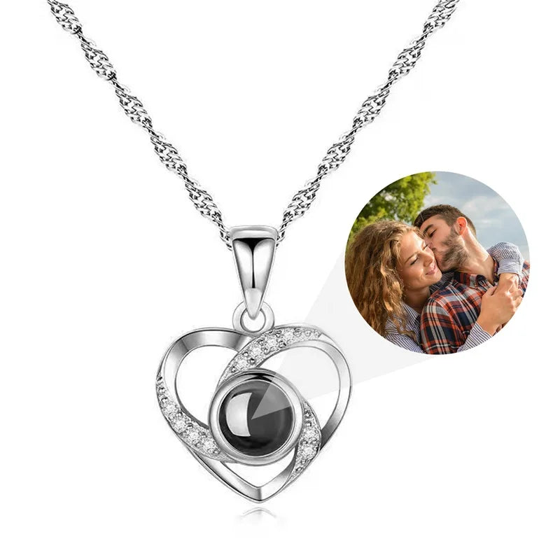 Custom Photo Projection Necklace – Your Picture Hidden Inside