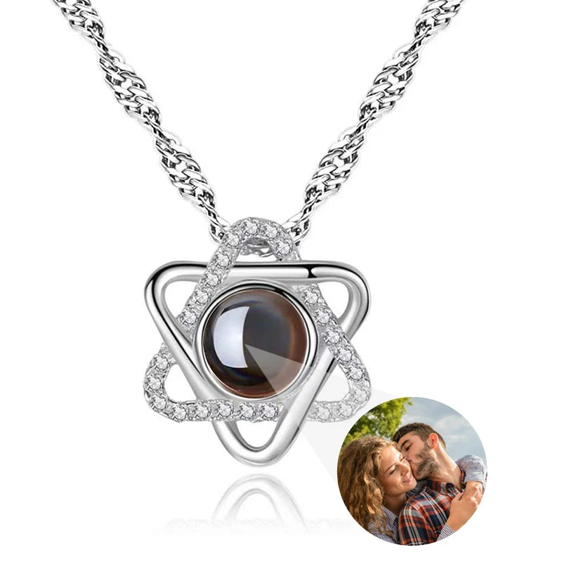 Custom Photo Projection Necklace – Your Picture Hidden Inside