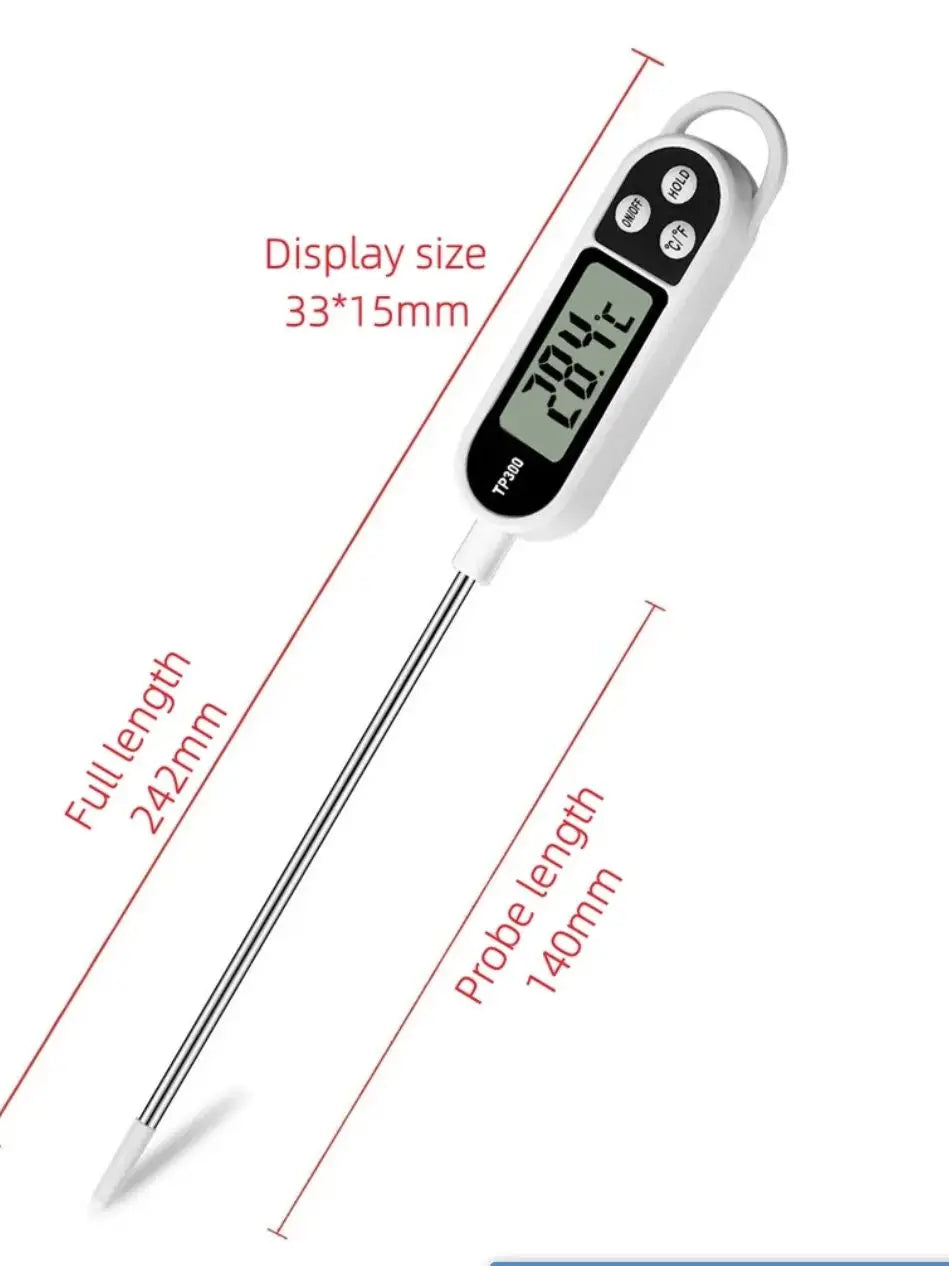Stainless Steel Probe Food Thermometer