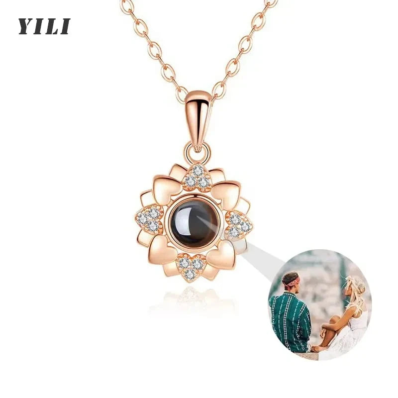 Custom Photo Projection Necklace – Your Picture Hidden Inside
