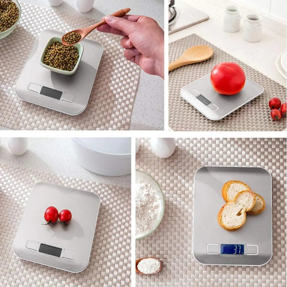 Digital Kitchen Scale – 1g Precision, LED Display