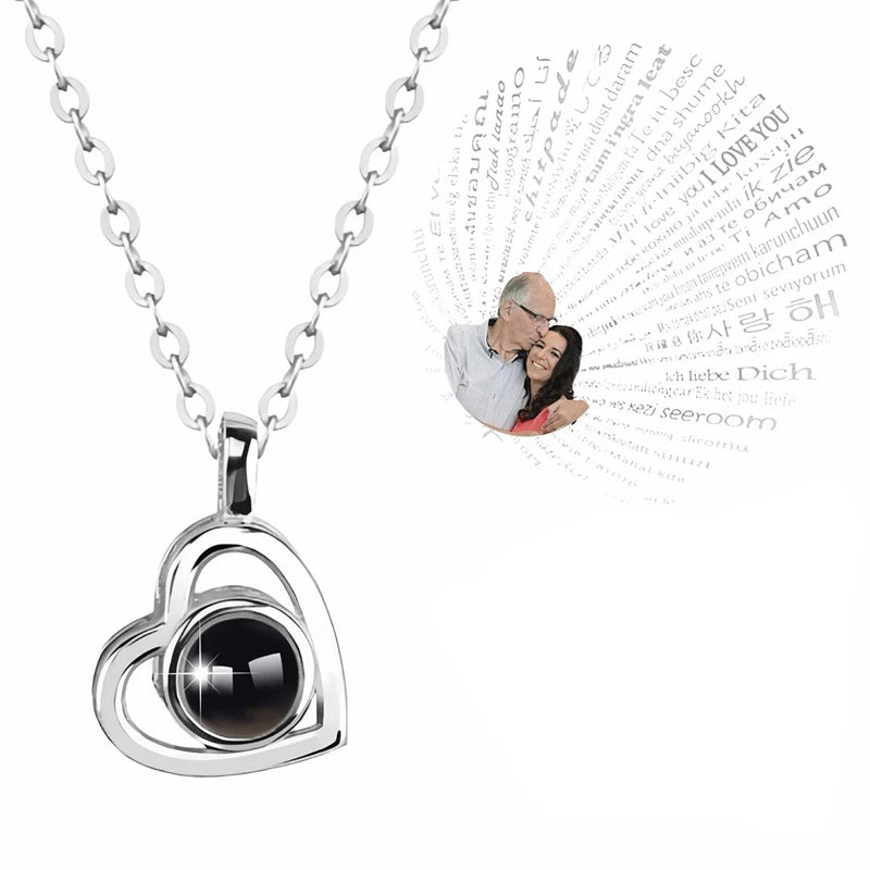 Custom Photo Projection Necklace – Your Picture Hidden Inside