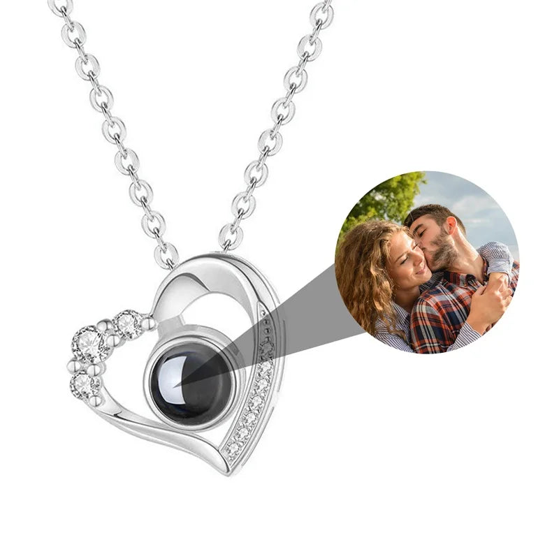 Custom Photo Projection Necklace – Your Picture Hidden Inside