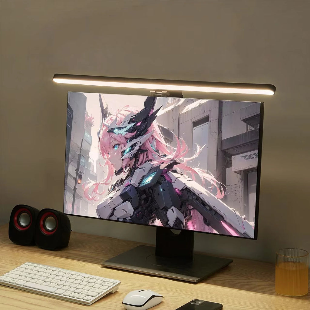 LED Monitor Light Bar – Dimmable, Optional RGB