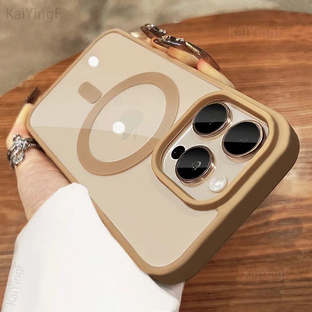 Clear MagSafe Case for iPhone 11–17