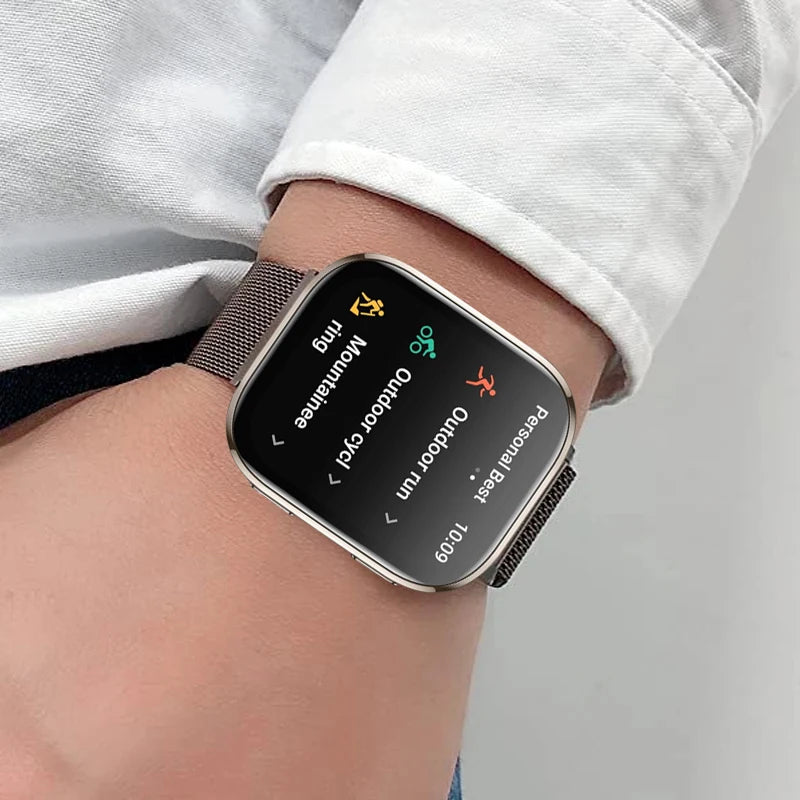 Magnetic Metal Mesh Strap for Amazfit Bip 6 (22mm)
