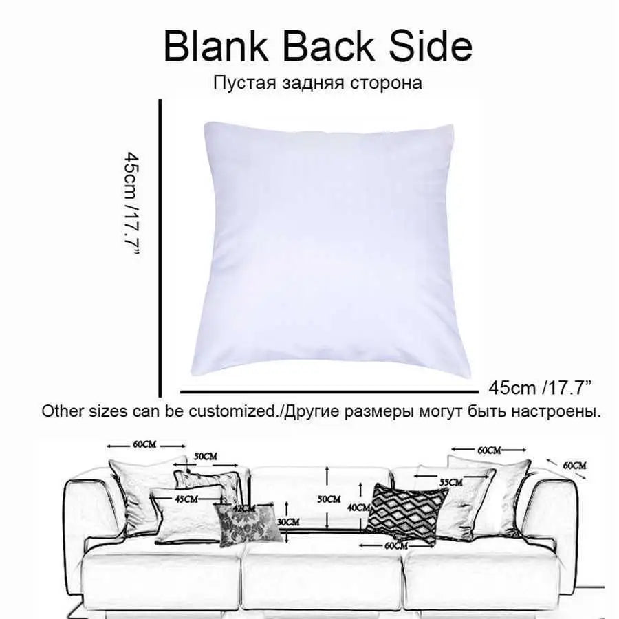 Cushion Cover Throw Pillow Sofa Decorative Pillowcase Lemon Pattern Summer