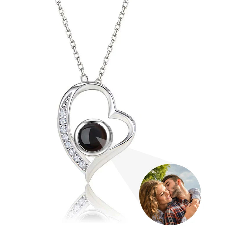 Custom Photo Projection Necklace – Your Picture Hidden Inside