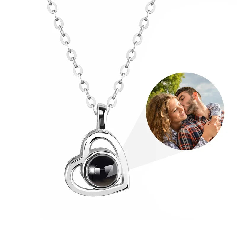 Custom Photo Projection Necklace – Your Picture Hidden Inside