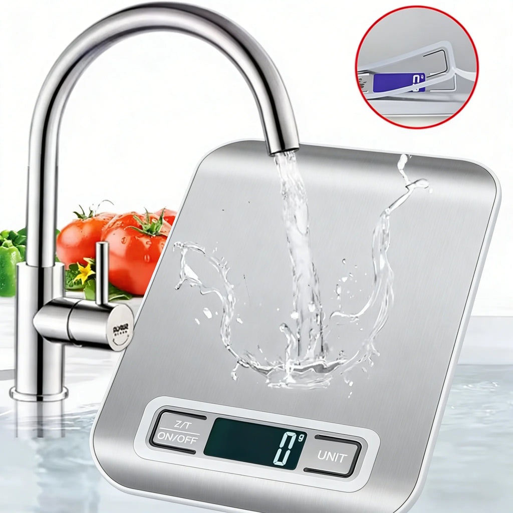Digital Kitchen Scale – 1g Precision, LED Display