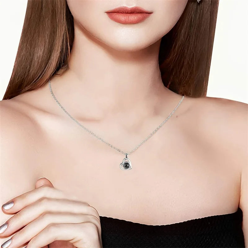Custom Photo Projection Necklace – Your Picture Hidden Inside
