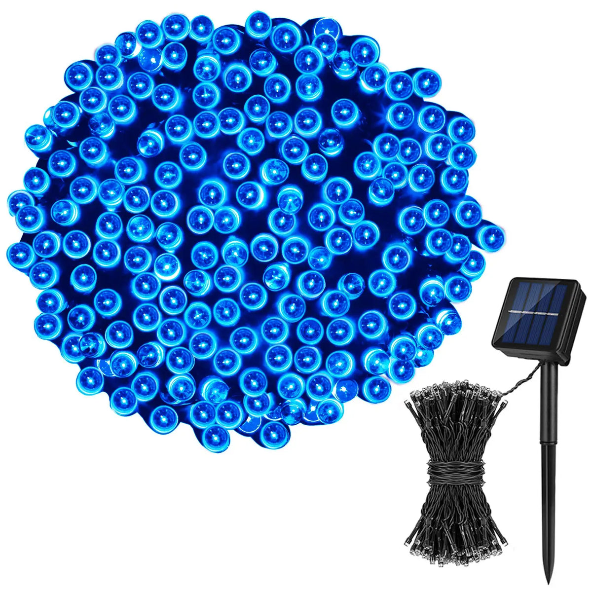 Solar Outdoor Fairy Lights – Waterproof, 8 Modes