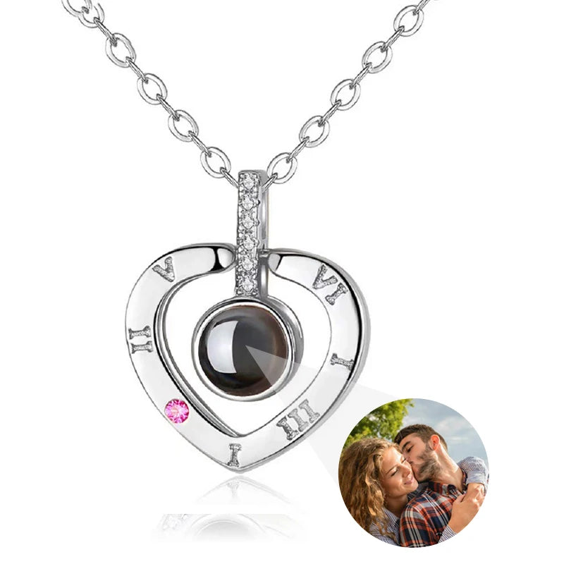 Custom Photo Projection Necklace – Your Picture Hidden Inside